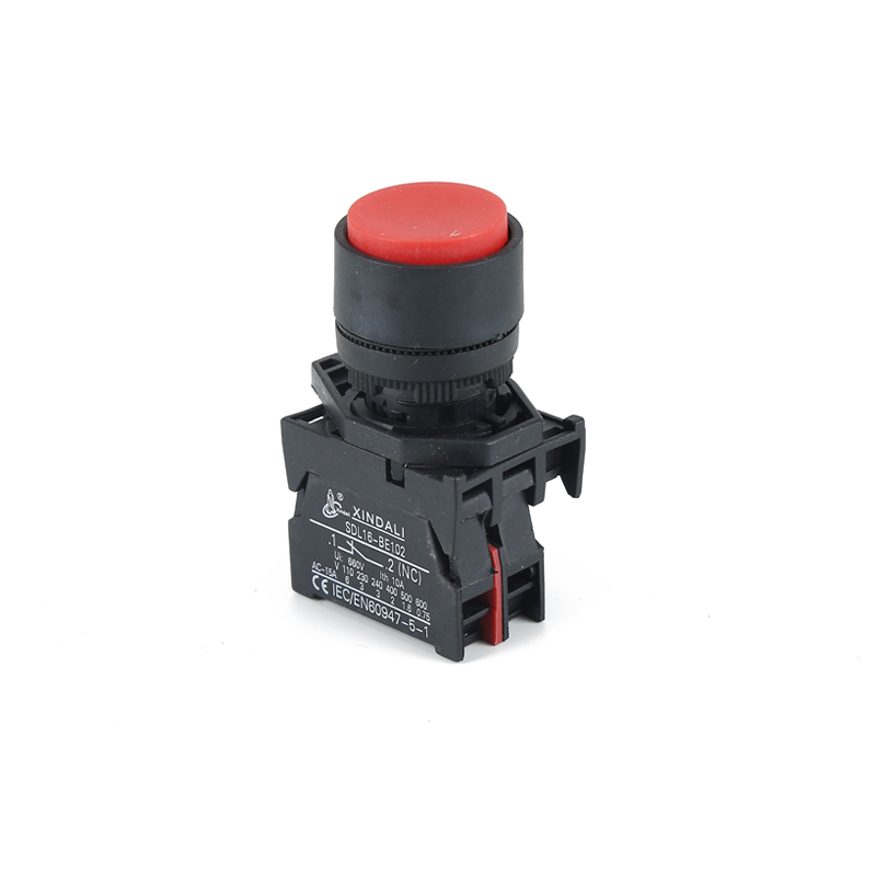 waterproof switch ip65 china red plastic convex button XDL21-EL42