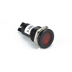 flush indication lamp 12mm 110v red indicator light AD22C-12D/L