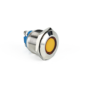 19mm indicator light 220v light switch waterproof led lamp AD22C-19A/S