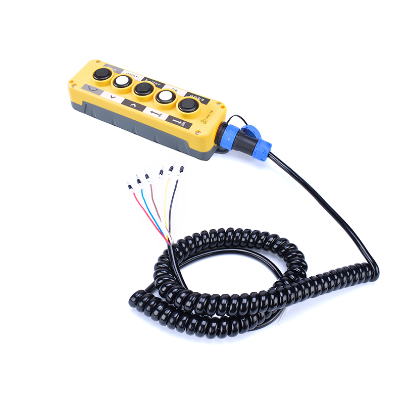 5 Holes Crane Pendant Hoist Push Button Switch Box XDL10EPB5/TB Buy