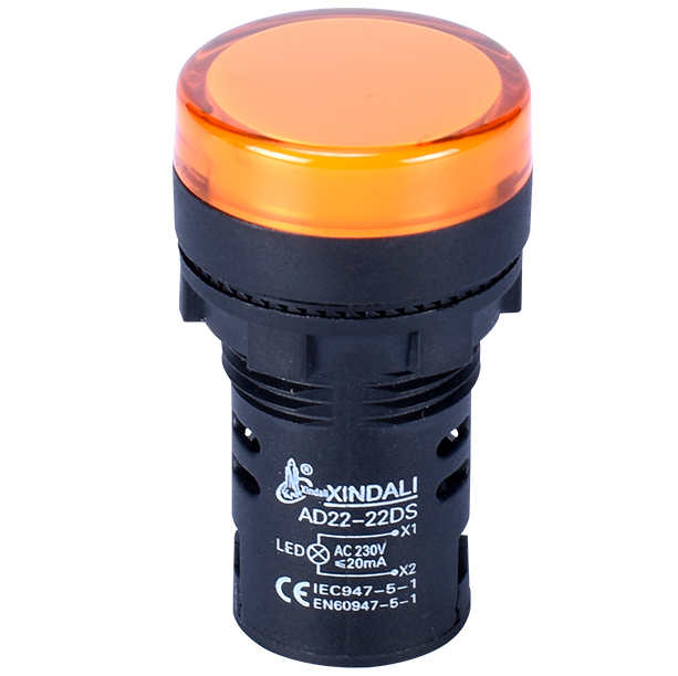 How to define the color of industrial signal indicators and push button