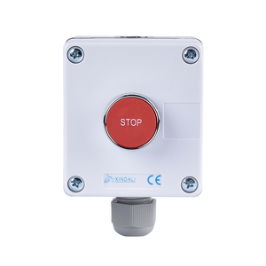 Marked Metal Push Button Control Station With Single Hole XDL55-BB114P