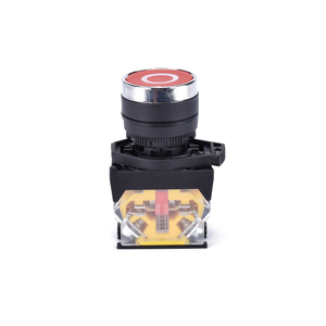 22mm red flush pushbutton symbol metal push button switch XDL31-CA4322