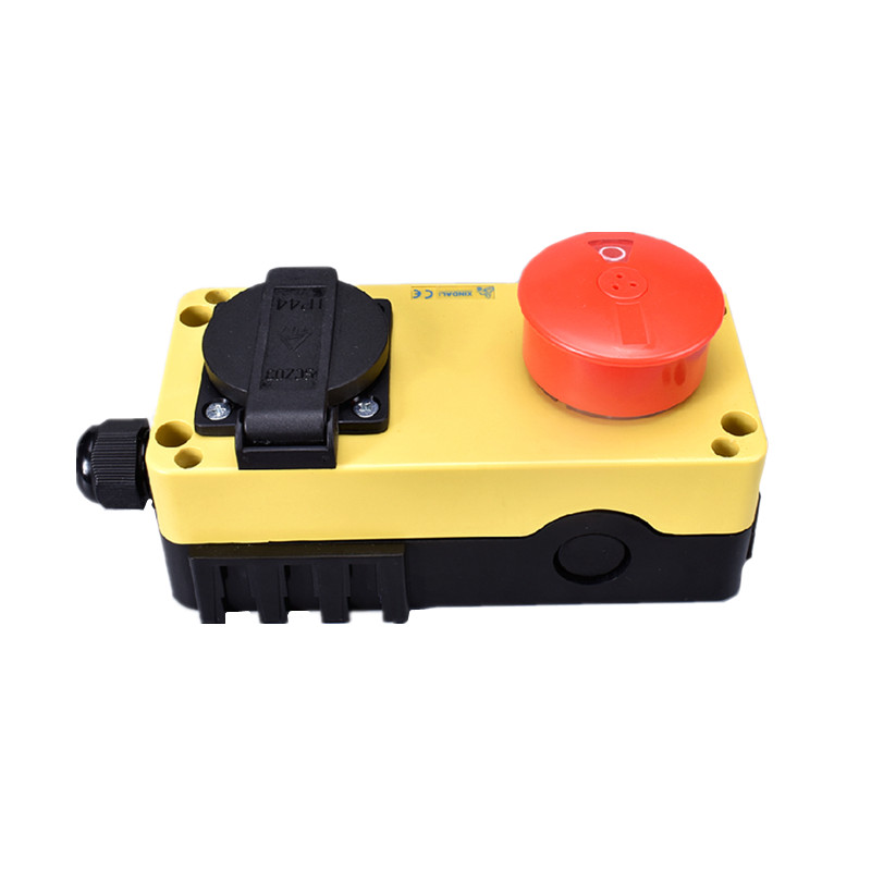 splicing type electric switch socket push button box with estop XDL95-JB281P