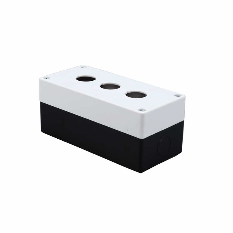 3 buttons control switch pushbutton bux ip54 plastic electric box XDL5-B03